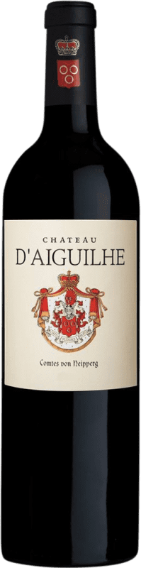 47,95 € 送料無料 | 赤ワイン Graf Neipperg Château d'Aiguilhe A.O.C. Bordeaux ボルドー フランス Merlot, Cabernet Franc ボトル 75 cl