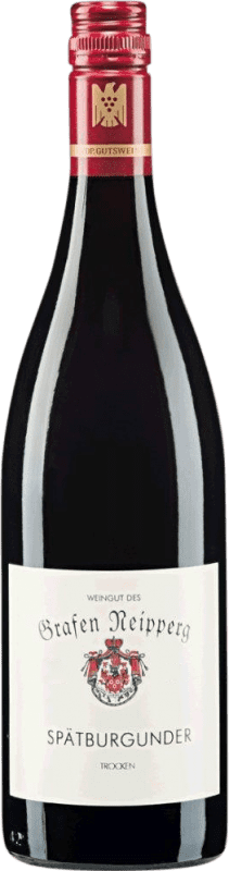 14,95 € Envio grátis | Vinho tinto Graf Neipperg Rotwein Seco I.G. Baden Baden-Württemberg Alemanha Pinot Preto Garrafa 75 cl