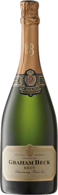 28,95 € 送料無料 | 白スパークリングワイン Graham Beck Cap Classique Brut W.O. Western Cape Western Cape South Coast 南アフリカ Nebbiolo, Chardonnay ボトル 75 cl