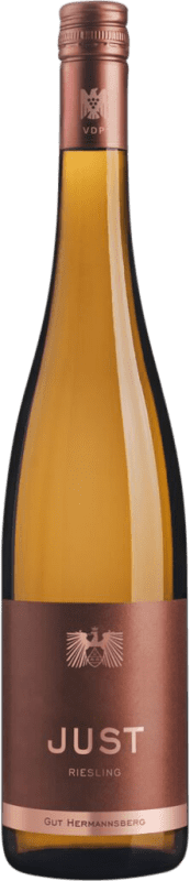 11,95 € 送料無料 | 白ワイン Gut Hermannsberg Just ドライ Q.b.A. Nahe Nahe ドイツ Riesling ボトル 75 cl