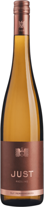 15,95 € Free Shipping | White wine Gut Hermannsberg Just Dry Q.b.A. Nahe Nahe Germany Riesling Bottle 75 cl
