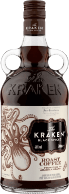 34,95 € Envio grátis | Licores Kraken Black Rum Coffee Edition Trinidad e Tobago Garrafa 70 cl