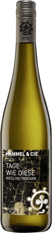 13,95 € Spedizione Gratuita | Vino bianco Hammel Tage Wie Diese Secco Q.b.A. Pfälz PFALZ Germania Riesling Bottiglia 75 cl