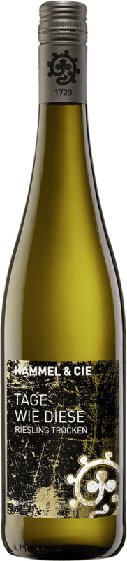 15,95 € Free Shipping | White Wine Hammel Tage Wie Diese Trocken — Dry Q.b.A. Pfälz Pfälz Germany Riesling 75 cl