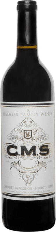 27,95 € 送料無料 | 赤ワイン Hedges CMS Red Blend Washington アメリカ Merlot, Syrah, Cabernet Sauvignon ボトル 75 cl