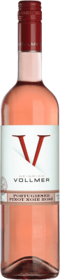 5,95 € Envío gratis | Vino rosado Heinrich Vollmer Portugieser Pinot Noir Rosé Q.b.A. Pfälz Pfälz Alemania Pinot Negro, Portugieser Botella 75 cl