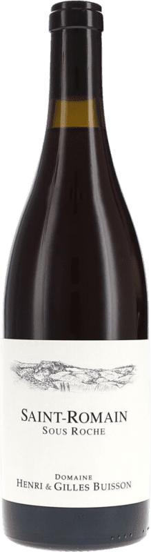 73,95 € Envío gratis | Vino tinto Henri et Gilles Buisson Sous Roche Rouge A.O.C. Saint-Romain Borgoña Francia Pinot Negro Botella 75 cl