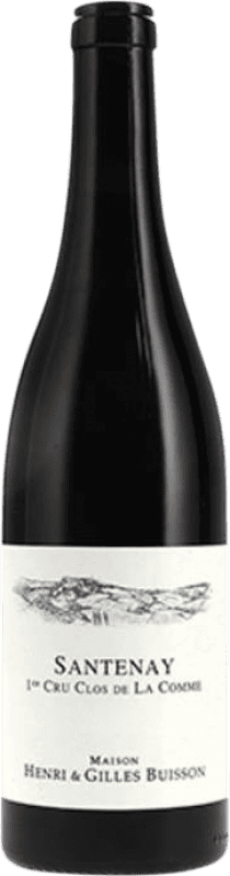 73,95 € Envío gratis | Vino tinto Henri et Gilles Buisson Clos de la Comme Premier Cru Rouge A.O.C. Santenay Borgoña Francia Pinot Negro Botella 75 cl