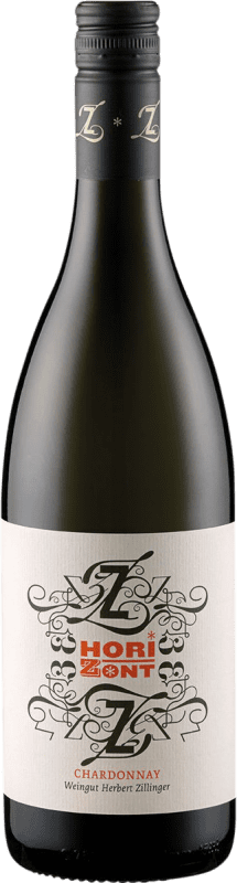 21,95 € Envio grátis | Vinho branco Herbert Zillinger Horizont D.A.C. Weinviertel Áustria Chardonnay Garrafa 75 cl