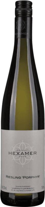 14,95 € Envio grátis | Vinho Branco Hexamer Porphyr Halbtrocken — Meio Seco Q.b.A. Nahe Nahe Alemanha Riesling 75 cl