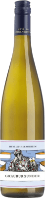 8,95 € Envio grátis | Vinho branco Heyl zu Herrnsheim Seco Q.b.A. Rheinhessen Rheinhessen Alemanha Pinot Cinza Garrafa 75 cl