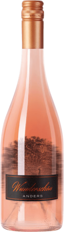 24,95 € 免费送货 | 玫瑰酒 Heyl zu Herrnsheim Wunderschön Anders Rosé 干 Q.b.A. Rheinhessen Rheinhessen 德国 Blaufränkisch 瓶子 75 cl