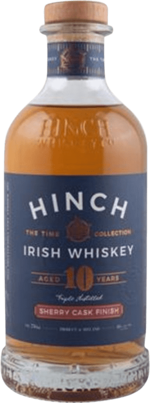 63,95 € Spedizione Gratuita | Whisky Blended Hinch Sherry Finish Irlanda 10 Anni Bottiglia 70 cl