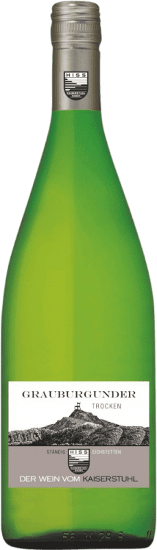 12,95 € Envoi gratuit | Vin blanc Hiss Eichstetter Herrenbuck Baden Allemagne Pinot Gris Bouteille 1 L