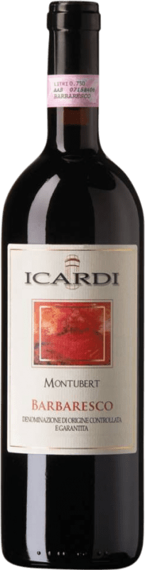 37,95 € Бесплатная доставка | Красное вино Icardi Montubert D.O.C.G. Barbaresco Пьемонте Италия Nebbiolo — Неббиоло Бутылка 75 cl