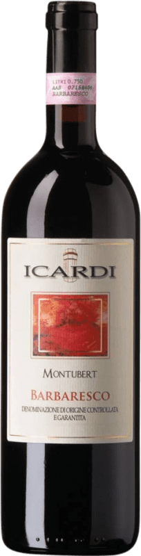 39,95 € Free Shipping | Red wine Icardi Montubert D.O.C.G. Barbaresco Piemonte Italy Nebbiolo Bottle 75 cl