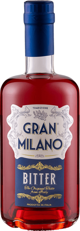 28,95 € Envio grátis | Licores Inga Gran Milano Bitter Piemonte Itália Garrafa 70 cl