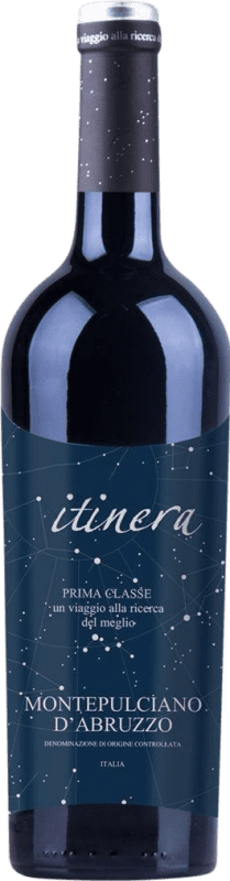 12,95 € 免费送货 | 红酒 Itinera Prima Classe D.O.C. Montepulciano d'Abruzzo 阿布鲁佐 意大利 Montepulciano 瓶子 75 cl