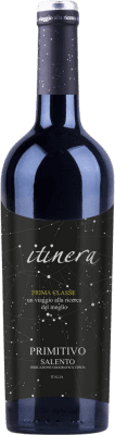 9,95 € 免费送货 | 红酒 Itinera Prima Classe I.G.T. Salento 意大利 Primitivo 瓶子 75 cl