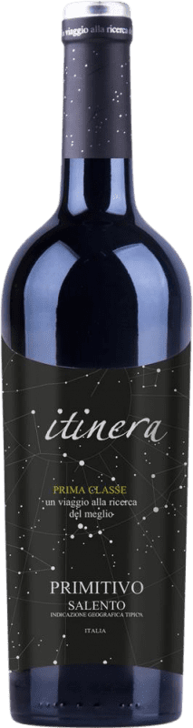 13,95 € Envío gratis | Vino Tinto Itinera Prima Classe I.G.T. Salento Italia Primitivo 75 cl