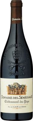 58,95 € Envoi gratuit | Vin rouge Domaine des Sénéchaux A.O.C. Châteauneuf-du-Pape Rhône France Syrah, Grenache, Mourvèdre Bouteille 75 cl