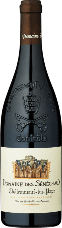 45,95 € Spedizione Gratuita | Vino rosso Domaine des Sénéchaux A.O.C. Châteauneuf-du-Pape Rhône Francia Syrah, Grenache, Mourvèdre Bottiglia 75 cl
