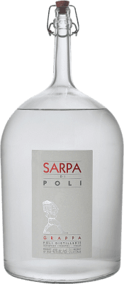 Aguardente Grappa Jacopo Poli Sarpa Barrique Big Mama Merlot e Cabernet Sauvignon 3 L