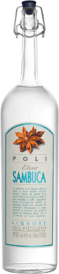 34,95 € Kostenloser Versand | Liköre Jacopo Poli Elisir Sambuca I.G.T. Venezia Venecia Italien Flasche 70 cl