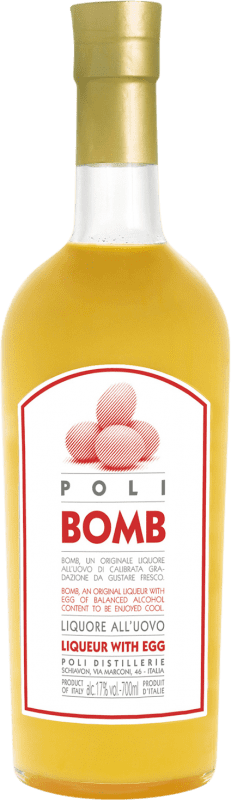 33,95 € Free Shipping | Liqueurs Poli Bomb Venecia Italy 70 cl Egg