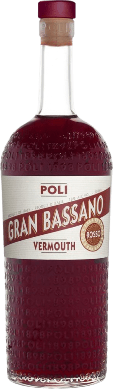 35,95 € Envoi gratuit | Vermouth Jacopo Poli Gran Bassano Rosso — Rouge Italie Bouteille 70 cl