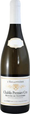 43,95 € Envío gratis | Vino Blanco Jean Durup Père Montée de Tonnerre 1er Premier Cru A.O.C. Chablis Borgoña Francia Chardonnay Botella 75 cl