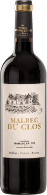 10,95 € Kostenloser Versand | Rotwein Jean Luc Baldès A.O.C. Cahors Occitania Frankreich Malbec Flasche 75 cl