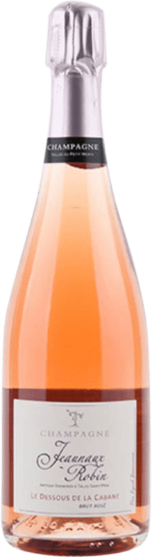 57,95 € Spedizione Gratuita | Spumante Rosato Jeaunaux Robin Le Dessous de La Cabane Brut Rosé — Rosato A.O.C. Champagne champagne Francia Nebbiolo, Pinot Meunier 75 cl