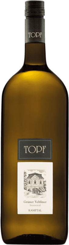 26,95 € 送料無料 | 白ワイン Johann Topf Strassertal I.G. Kamptal カムタル オーストリア Grüner Veltliner マグナムボトル 1,5 L