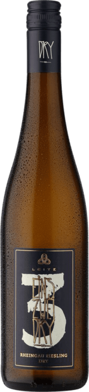 14,95 € Бесплатная доставка | Белое вино Weingut Leitz Eins Zwei Dry сухой Q.b.A. Rheingau Rheingau Германия Riesling бутылка 75 cl