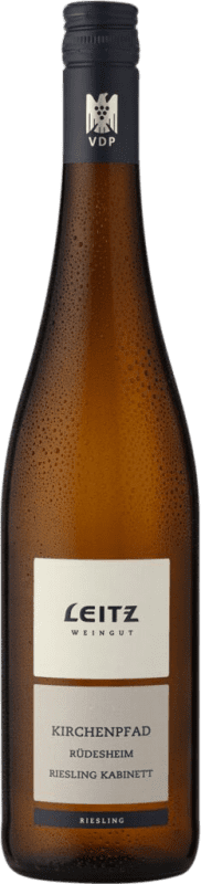 18,95 € 送料無料 | 白ワイン Weingut Leitz Rüdesheimer Kirchenpfad Halbtrocken — やや辛口 Kabinett — 熟した収穫 Q.b.A. Rheingau Rheingau ドイツ Riesling — リースリング 75 cl