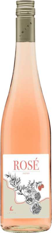 10,95 € Free Shipping | Rosé wine Weingut Leitz Rosé Dry Q.b.A. Rheinhessen Rheinhessen Germany Pinot Black Bottle 75 cl