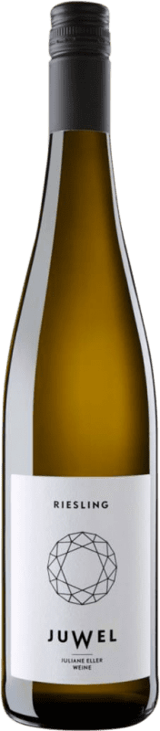 17,95 € Envio grátis | Vinho Branco Juliane Eller Juwel Trocken — Seco Q.b.A. Rheinhessen Rheinhessen Alemanha Riesling 75 cl