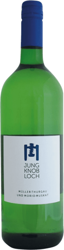 8,95 € 免费送货 | 白酒 Jung & Knobloch Müller Thurgau & Morio Muskat 半干半甜 Q.b.A. Rheinhessen Rheinhessen 德国 Muscat, Müller-Thurgau 瓶子 1 L