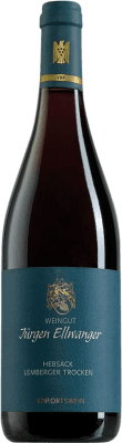 15,95 € Free Shipping | Red wine Jürgen Ellwanger Hebsacker Dry I.G. Baden Baden-Württemberg Germany Lemberger Bottle 75 cl