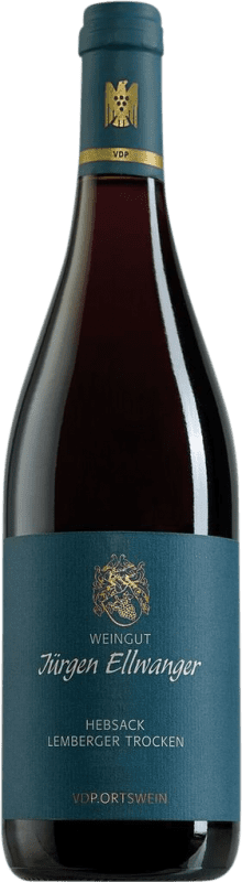 17,95 € Free Shipping | Red Wine Jürgen Ellwanger Hebsacker Trocken — Dry I.G. Baden Baden-Württemberg Germany Lemberger 75 cl