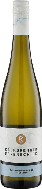 15,95 € Бесплатная доставка | Белое вино Kalkbrenner & Espenschied Sauvignon Blanc & Riesling Q.b.A. Rheinhessen Rheinhessen Германия Nebbiolo, Sauvignon White бутылка 75 cl