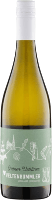 12,95 € Envío gratis | Vino blanco Kalkbrenner & Espenschied Nico & Friends Veltenbummler Q.b.A. Rheinhessen Rheinhessen Alemania Grüner Veltliner Botella 75 cl