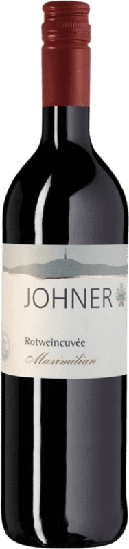 15,95 € Envio grátis | Vinho tinto Karl H. Johner Maximilian Rotweincuvée Barrique Seco I.G. Baden Baden Alemanha Merlot, Pinot Preto, Cabernet Garrafa 75 cl