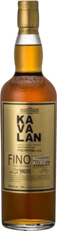 438,95 € Kostenloser Versand | Whiskey Single Malt Kavalan Solist Fino Cask Strength Taiwanesischer Taiwan Flasche 70 cl
