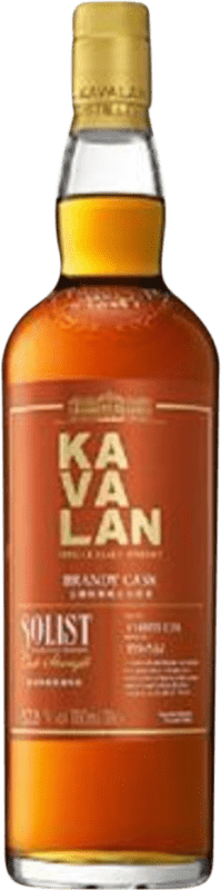 203,95 € 免费送货 | 单一麦芽威士忌 Kavalan Brandy Cask Strength — 桶强度 台湾 70 cl