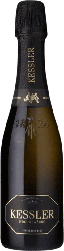 9,95 € Spedizione Gratuita | Spumante bianco Kessler Sekt Hochgewächs Germania Chardonnay Mezza Bottiglia 37 cl