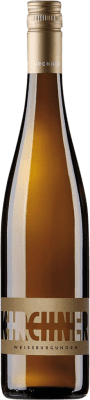 11,95 € Envío gratis | Vino blanco Kirchner Stadtmauer Seco Q.b.A. Pfälz Pfälz Alemania Pinot Blanco Botella 75 cl