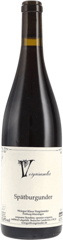 19,95 € Envio grátis | Vinho tinto Klaus Vorgrimmler I.G. Baden Baden Alemanha Pinot Preto Garrafa 75 cl