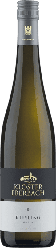 13,95 € Envio grátis | Vinho branco Kloster Eberbach Semi-seco Semi-doce Q.b.A. Rheingau Rheingau Alemanha Riesling Garrafa 75 cl